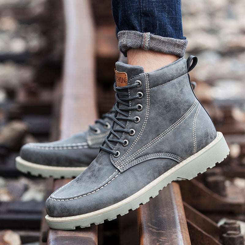 Fall Men's Biker Boots