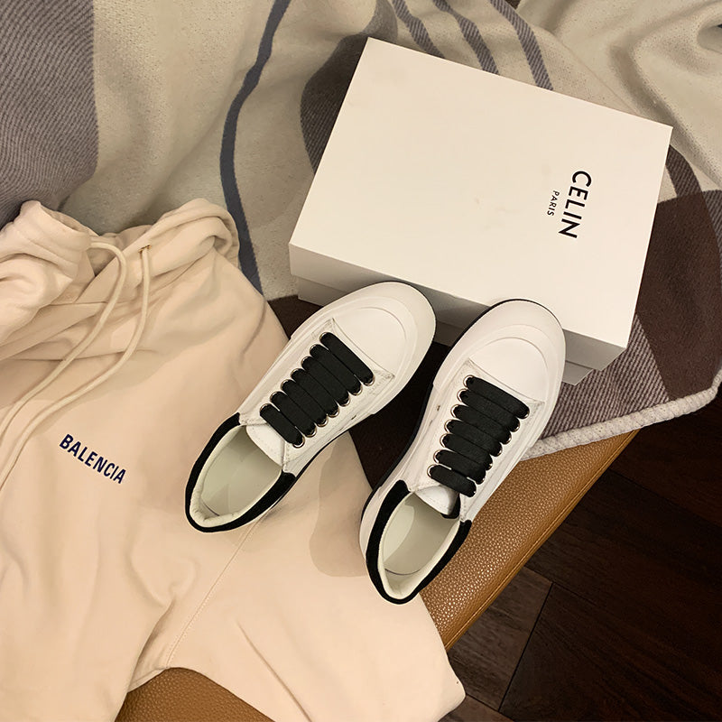 Casual All-Match White Shoes