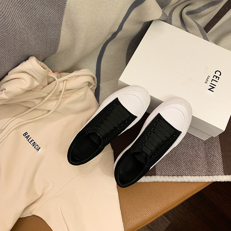 Casual All-Match White Shoes