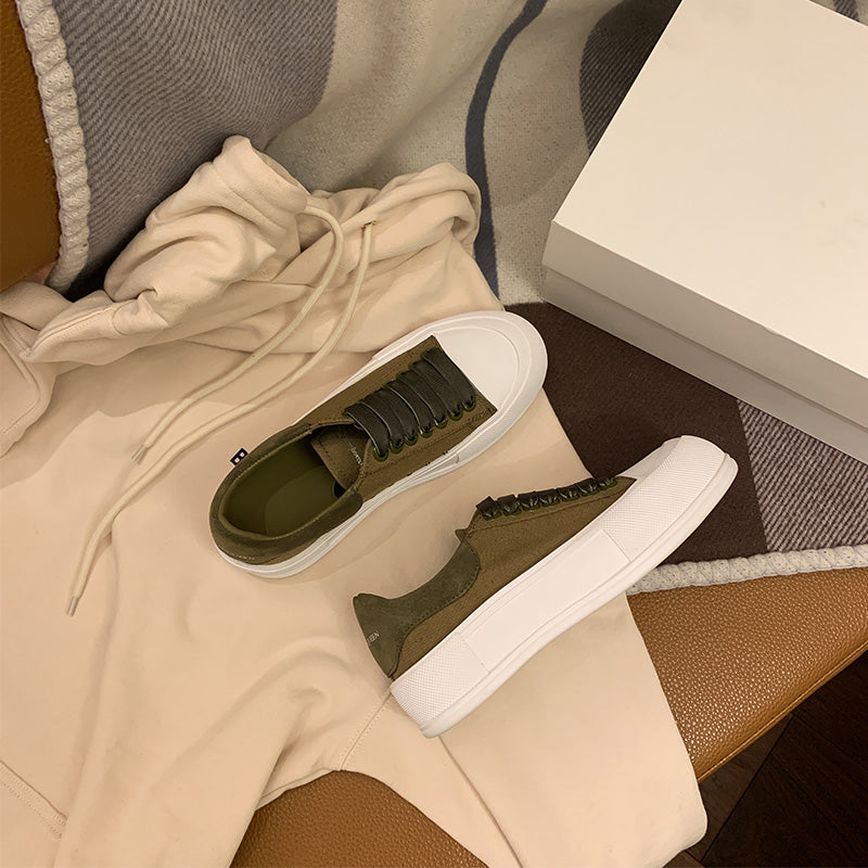 Casual All-Match White Shoes