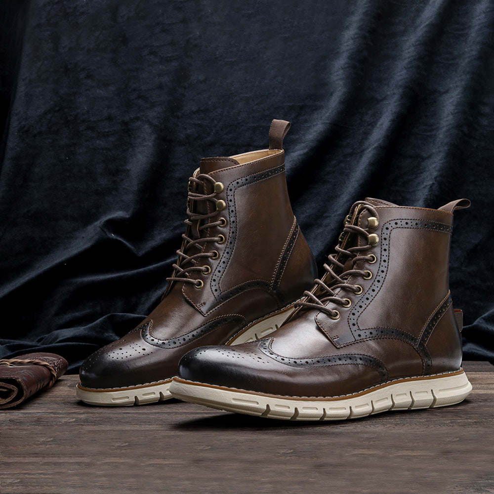 Men's Fashion Single Boots