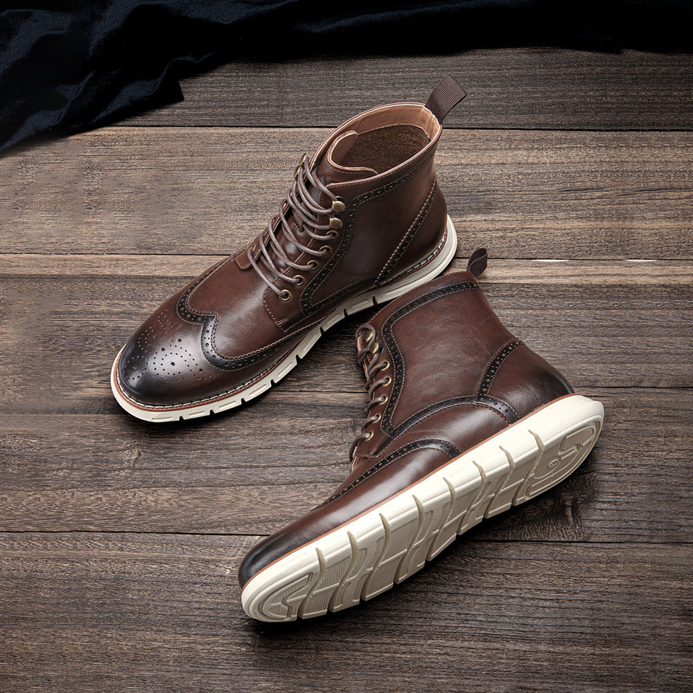 Men's Fashion Single Boots