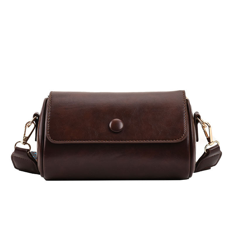 Trendy Spring Versatile Wide-strap Shoulder Messenger Bag