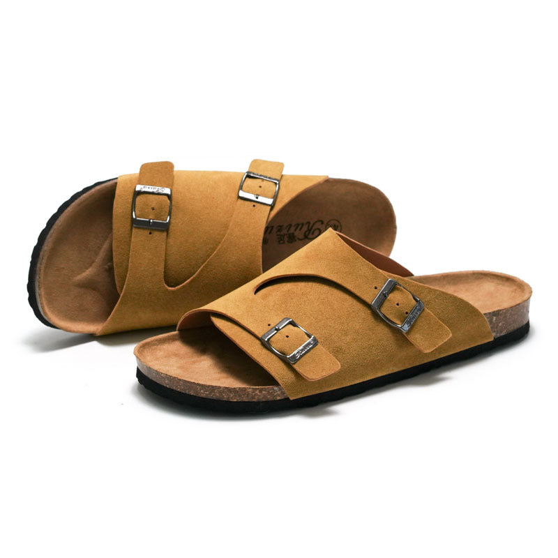 Women Cork Sandals For Outer Wear