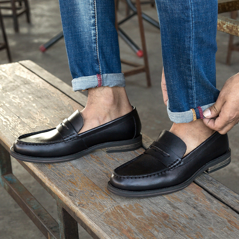 British Cowhide Loafers