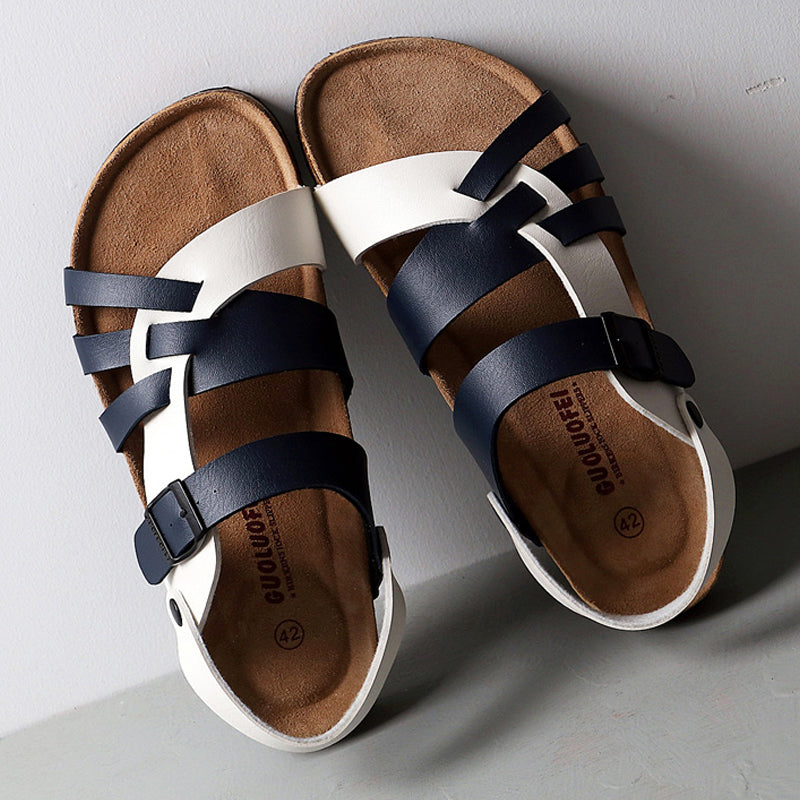 Fashion cork women slippers