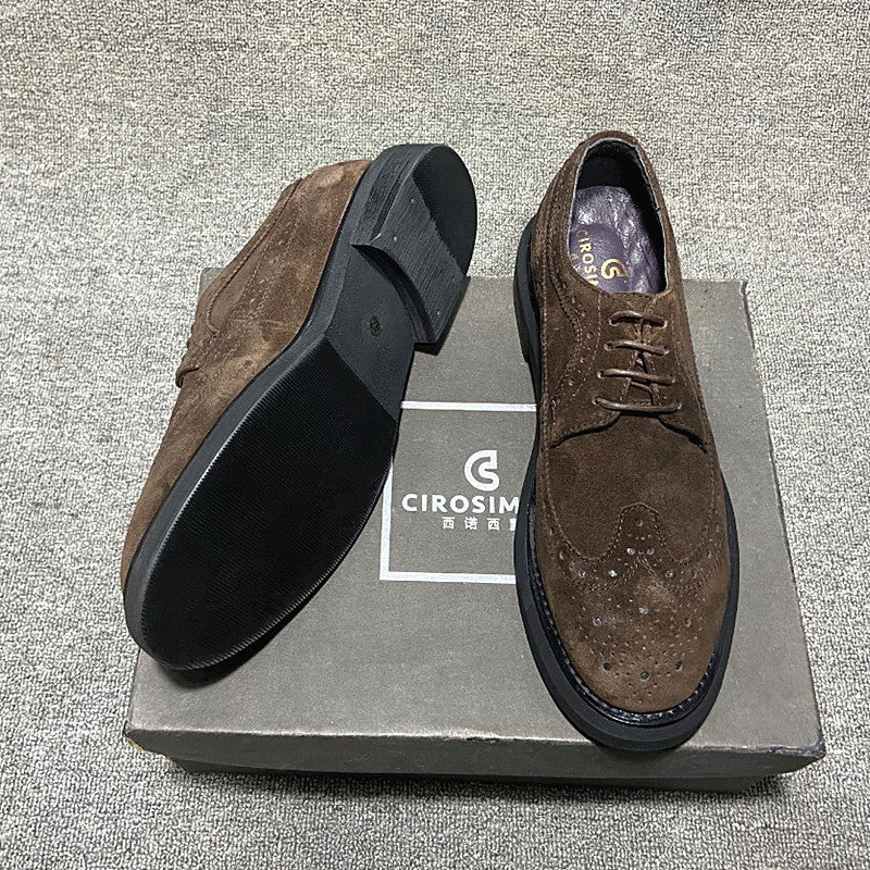 Men's Shoes Summer Leather Shoes Men's Casual Business Formal Wear