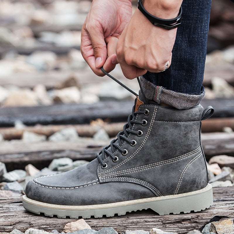 Fall Men's Biker Boots