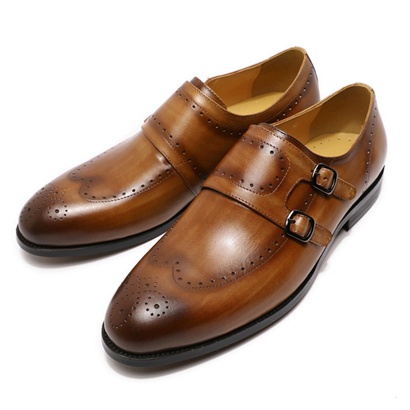 أحذية جلدية رجالية