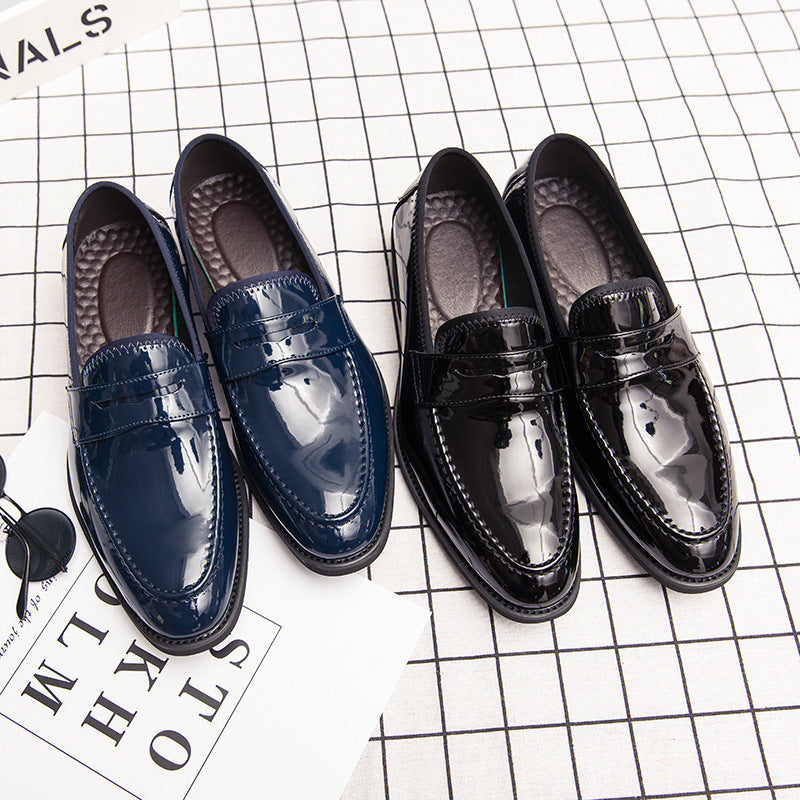 Business Men Shiny Leather Shoes