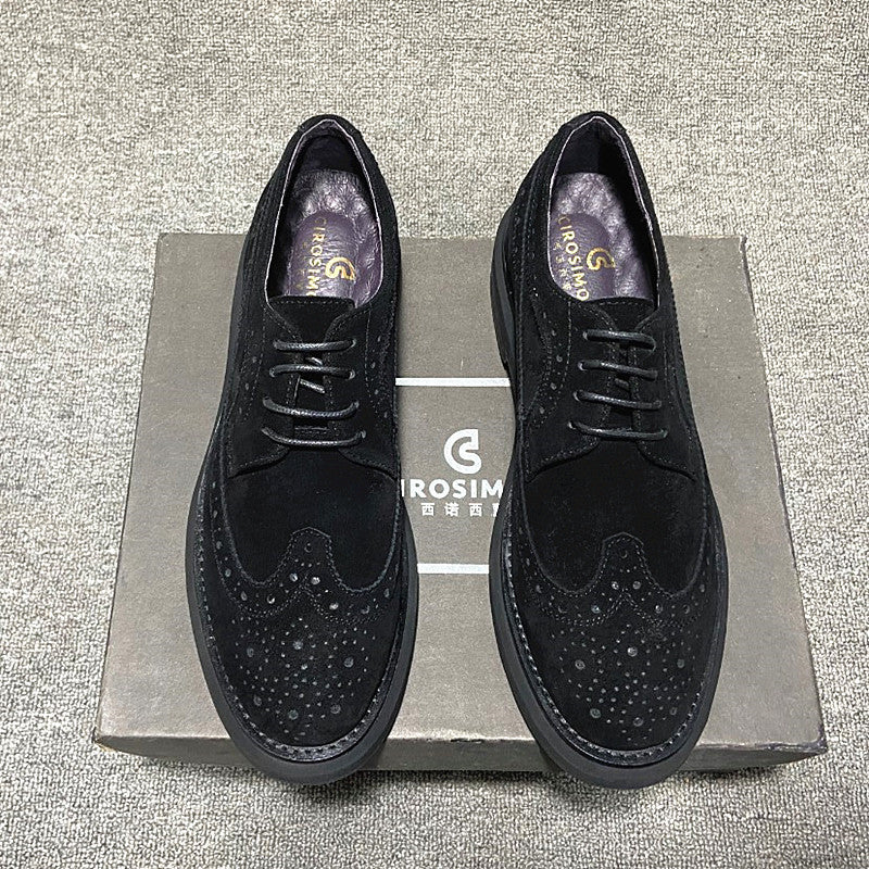 Men's Shoes Summer Leather Shoes Men's Casual Business Formal Wear