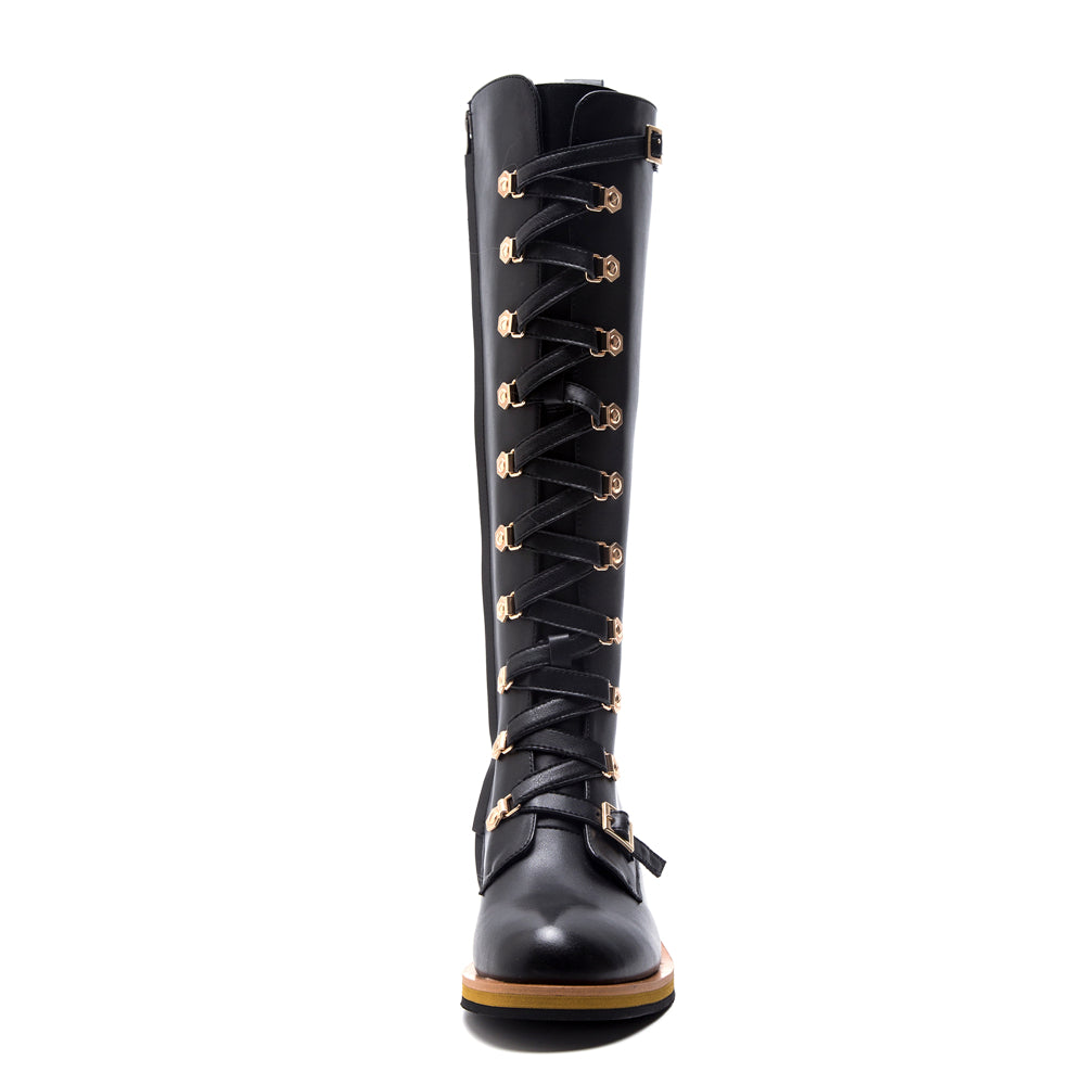 Large Tube Boots Belt Buckle