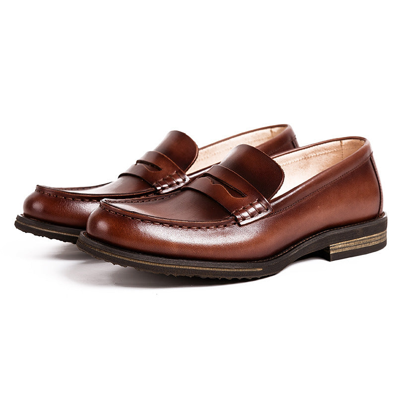 British Cowhide Loafers