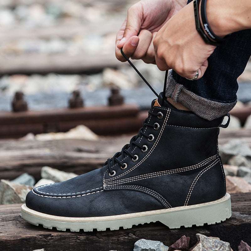 Fall Men's Biker Boots