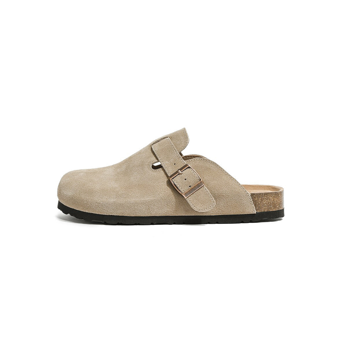 closed-front cork clogs