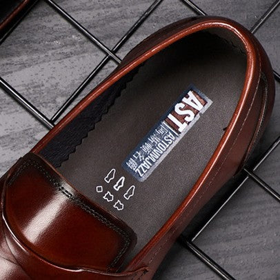 جديد جلد البقر البريطاني خمر رجال الأعمال أحذية جلدية رسمية