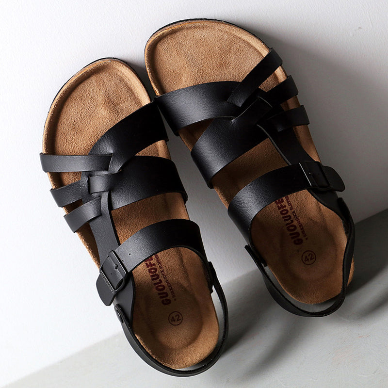 Fashion cork women slippers