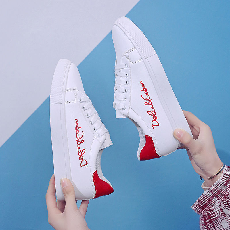 Dolçe & Gabbanà White Laced Sneakers For Women