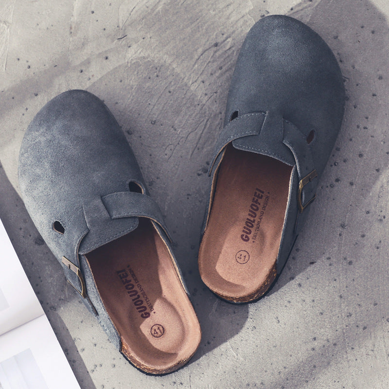 Couples' Cork Slippers