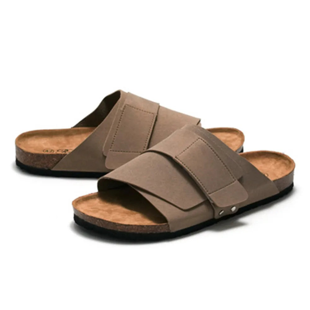 Men's Cork Slides