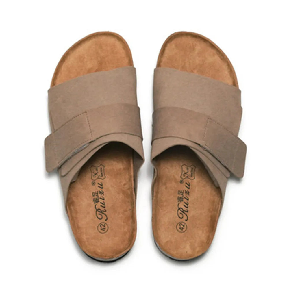 Men's Cork Slides
