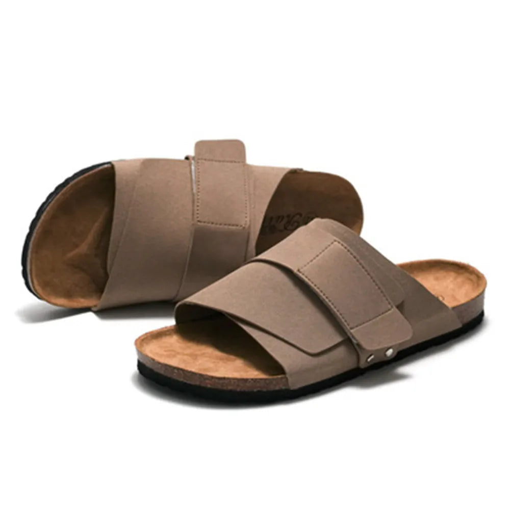 Men's Cork Slides