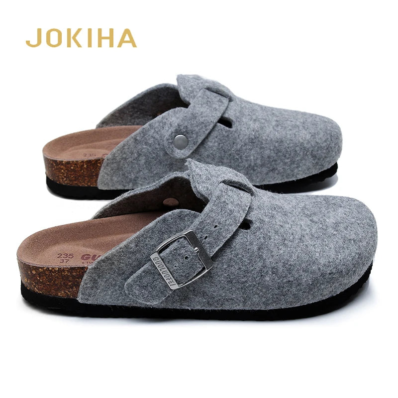 Soft Woolen Slides