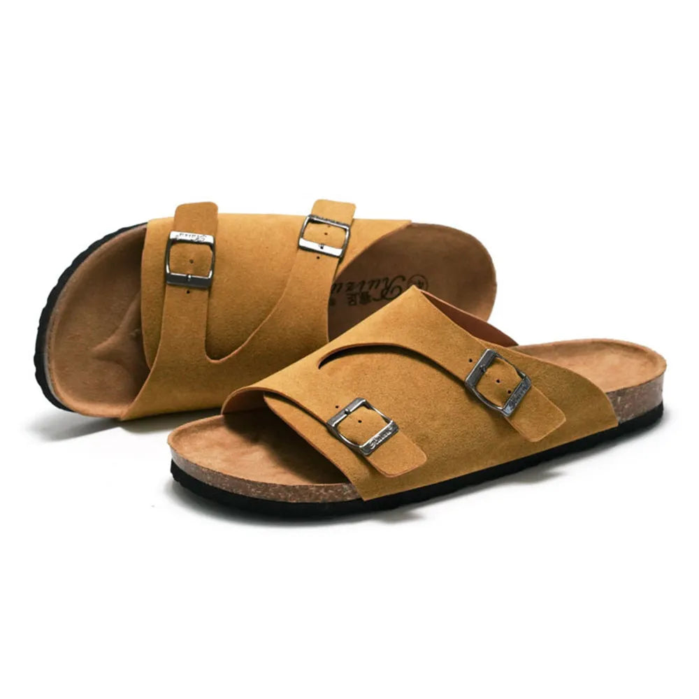 Men's Cork Slides