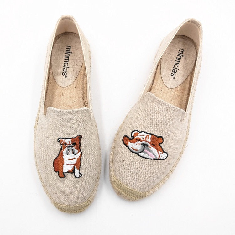 Embroidered Fisherman Women Shoes