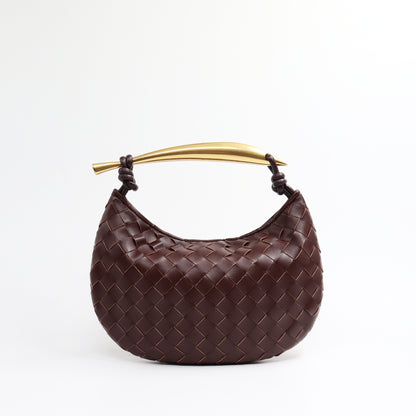 Designer’s Woven Cowhide Bag