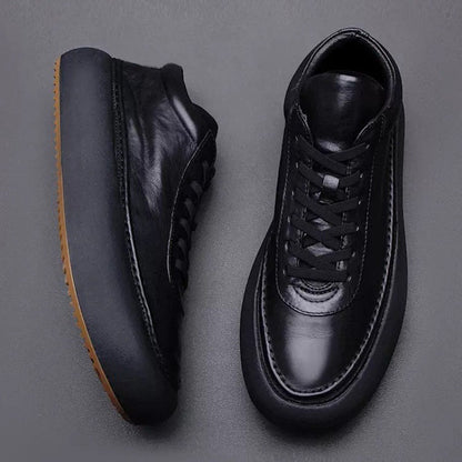 Retro Japanese fleece-lined Board Shoes for Men