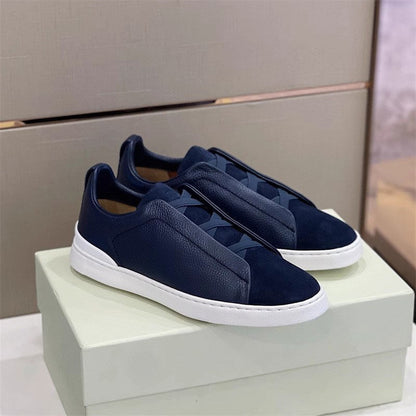 Zegnā Unique Cross Elastic Band Men's shoes
