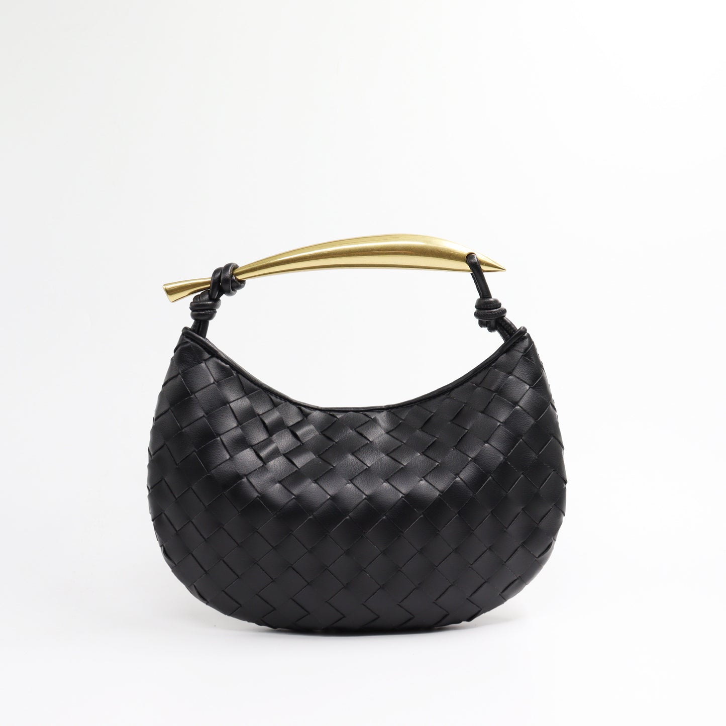 Designer’s Woven Cowhide Bag