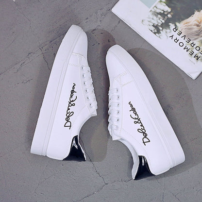 Dolçe & Gabbanà White Laced Sneakers For Women
