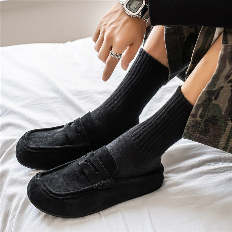 Retro Comfortable Suede Casual Mules Clogs