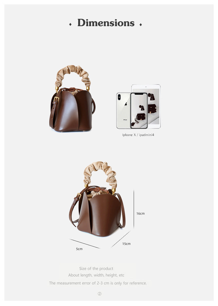 Flower bucket bag