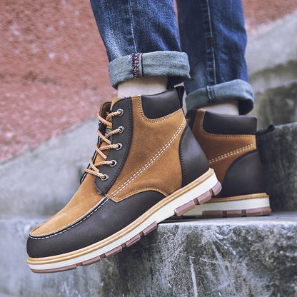 Men's high-top tooling shoes