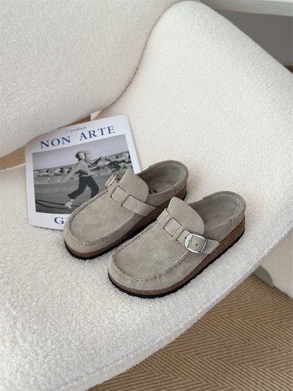 Men's And Women's Same Style Comfortable Outdoor Lazy Mule Slippers