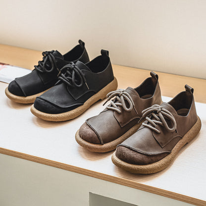 Lightweight Men's Retro Low-cut Workwear British Style Shoes
