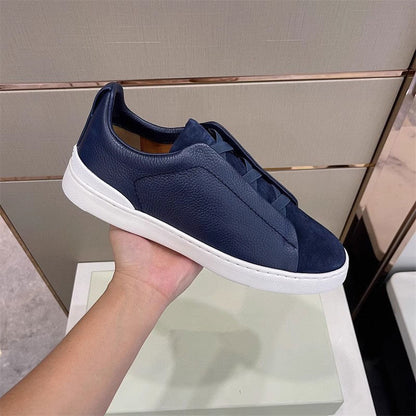 Zegnā Unique Cross Elastic Band Men's shoes