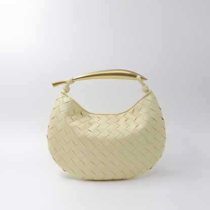 Designer’s Woven Cowhide Bag