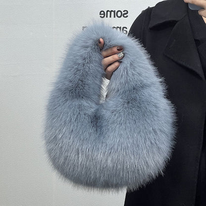 Portable Fur Bag  Niche Desing