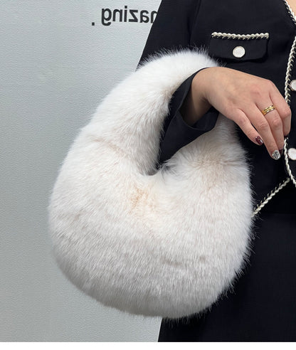 Portable Fur Bag  Niche Desing