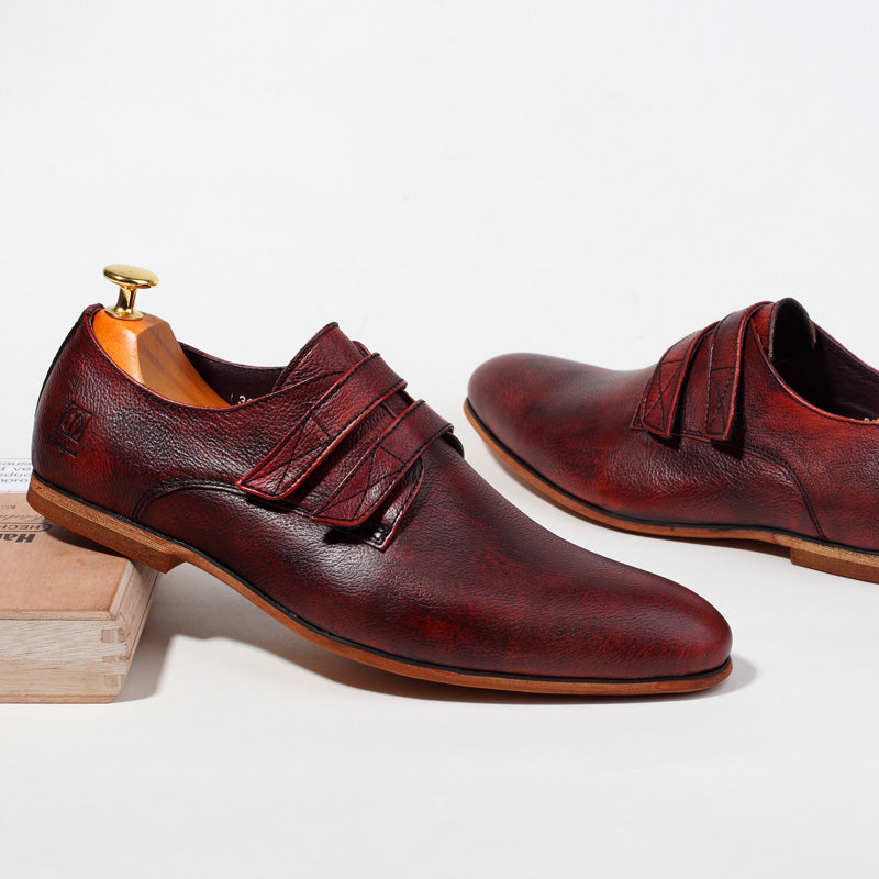 Genuine Leather Handmade Old Vintage Men's Shoes