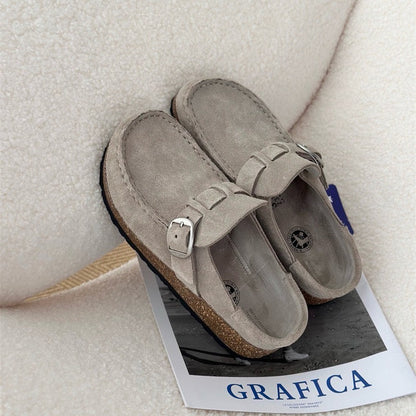 Men's And Women's Same Style Comfortable Outdoor Lazy Mule Slippers