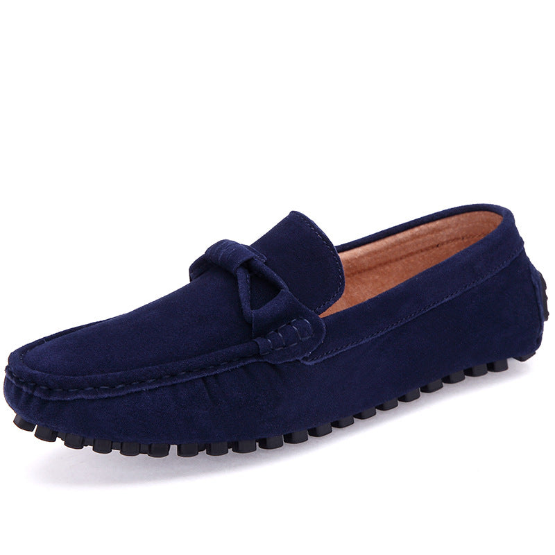 Men's Slip-on Slip-on Suede Leather Casual Shoes