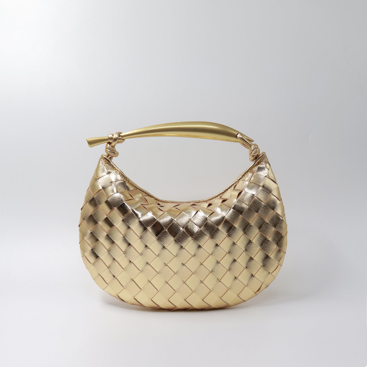 Designer’s Woven Cowhide Bag