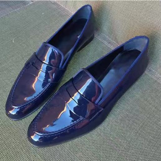 Business Men Shiny Leather Shoes