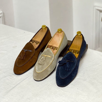 Suede Slip On Fashion Men Loafers
