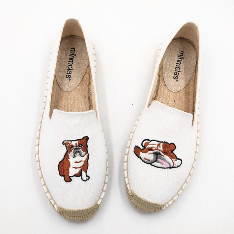 Embroidered Fisherman Women Shoes